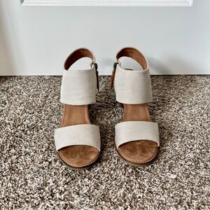 Toms Majorca Cutout Heeled Sandal 9.5